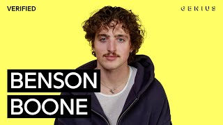 Benson Boone 'Beautiful Things' Official Lyrics & Meaning | Genius Verified