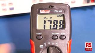 RS Pro IDM 61 Digital Multimeter Review