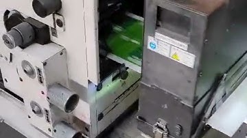 SHIKI FX 10 Label Semi-Rotary Offset printing machine