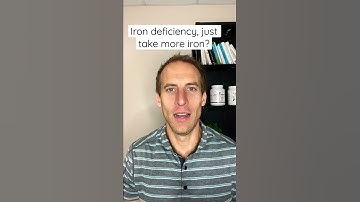 IJzertekort betekent niet alleen dat u veel ijzer binnenkrijgt.