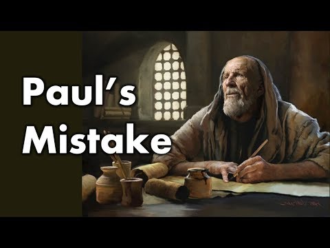 Paul's Mistake -