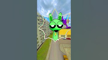 CATCH BIGGEST SIZE OF INCREDIBOX SPRUNKI COMPARISON SMILING CRITTERS HORROR IN GARRY