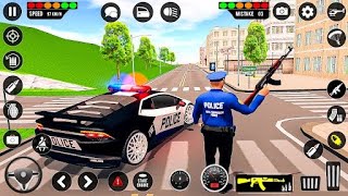 police car racing game