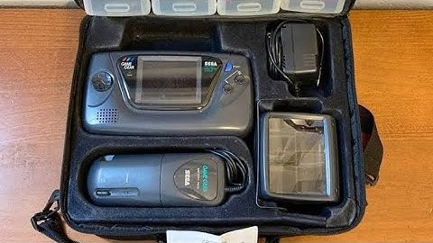 game gear accessories and why I started the channel