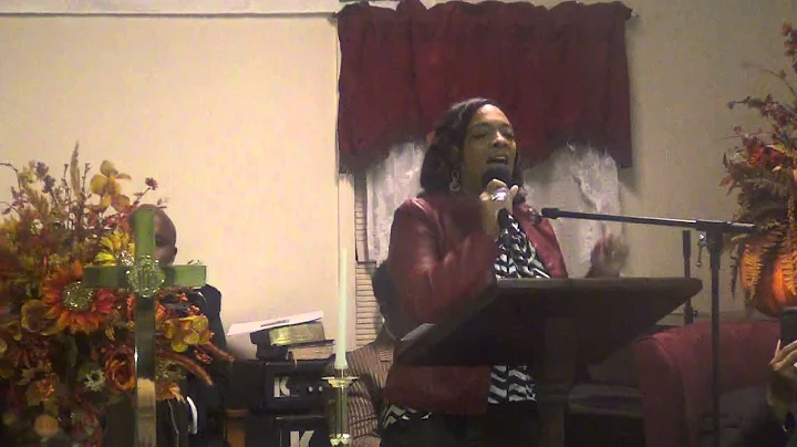 (Clip of FDC13)Tonisha Jones sings for the Pastor