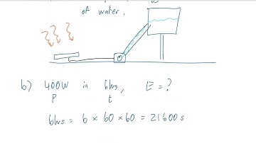 NCEA L2 Mechanics Problem Set 2023   Energy Q1 Video Answer