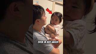 Adorable Little Girl Gets Mad at Dad for Not Letting Her Watch TV! 😅❤️