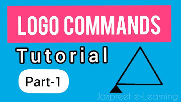 LOGO Commands - Introduction (Part-1) | use of Repeat commands in Logo