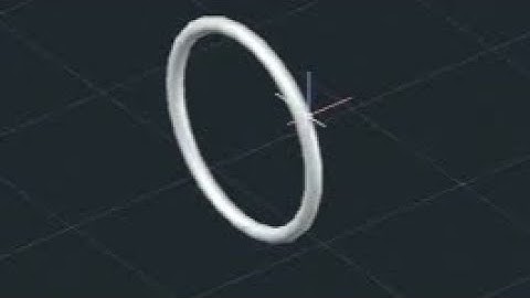 Torus command in autocad 3d,how to create torus command in autocad 3d #ytvideoes