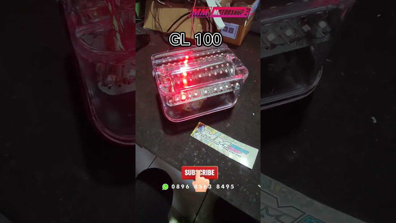 Lampu Stop Running GL100 