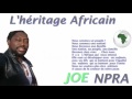 Joe npra  lheritage africain audioreggae aficain