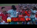 Rafael Leão RED CARD Vs Chile Massive Fight Between The Players 
