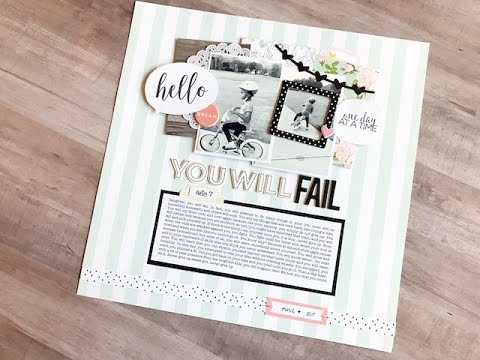 Scrapbook Process Video -