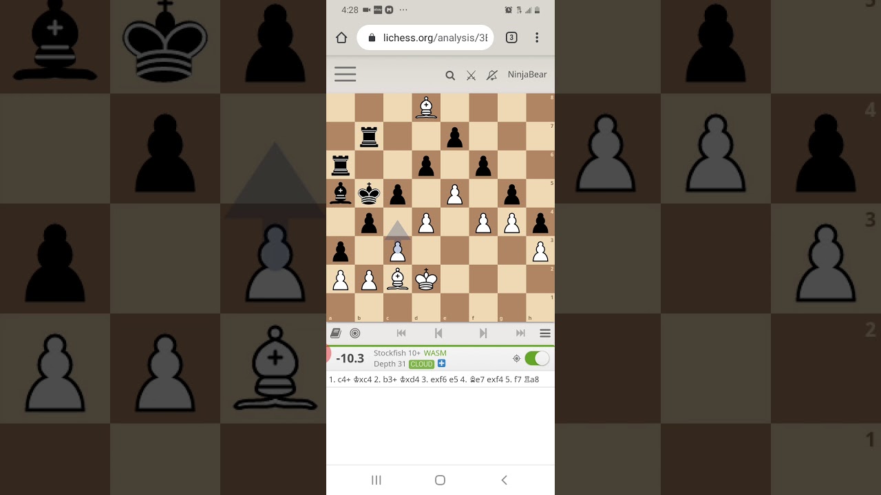 Horizon Effect Chess Engine Can't Solve White to Move and Draw YouTube