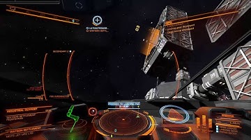 Elite Dangerous Python speed landing.