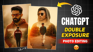 Instagram Trending Double Exposure Chatgpt Photo Editing | Chatgpt Se Photo Edit Kaise kare