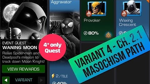 Variant #4 Ch. 2.1 - vs Bishop, Emma Frost, Medusa, Phoenix, Cyclops, Ebony Maw, Wolverine | MCOC