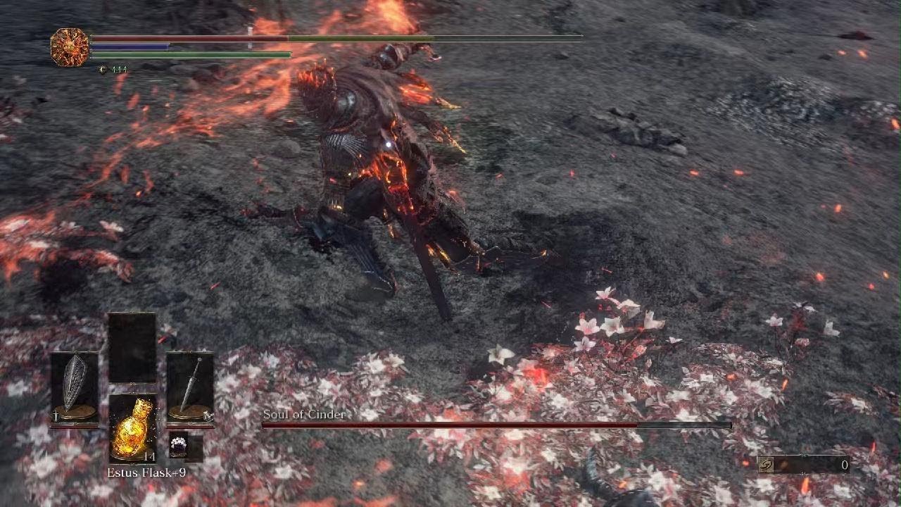 DARK SOULS III: Soul of Cinder Boss Fight