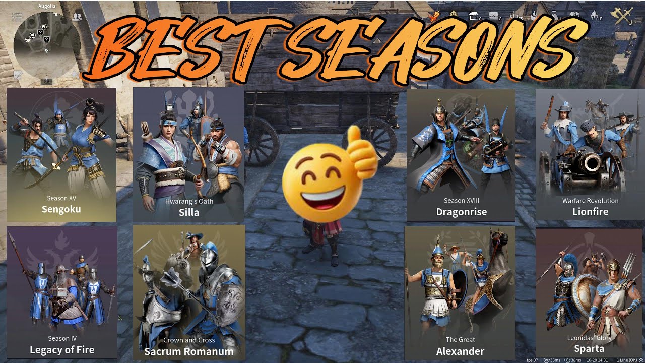 BEST SEASONS TIER LIST!