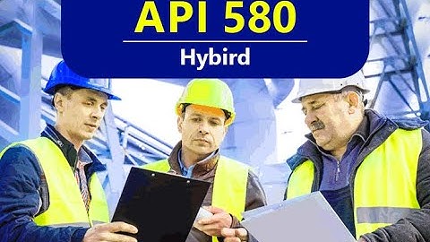 API 580 Risk Based Inspection (RBI) Hybrid Course (Online + Classroom Training)