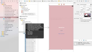 iOS development: Add background image with relative layout