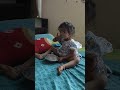 Rishika Cute Curd Rice eating