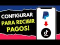 Cómo CONFIGURAR Paypal para RECIBIR Pagos en Tiktok (¡en 1 minuto!)