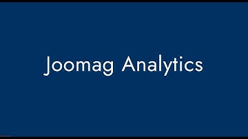Joomag Analytics