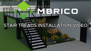 Mbrico Tile Deck Stair Treads Installation Video Tutorial