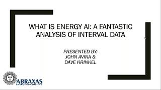 6. What is Energy AI: A Fantastic Analysis of Interval Data