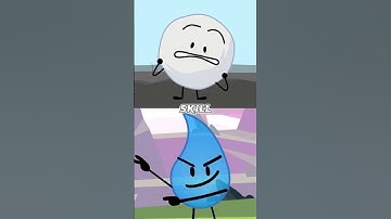 Snowball vs Teardrop BFDI 1v1 #shorts