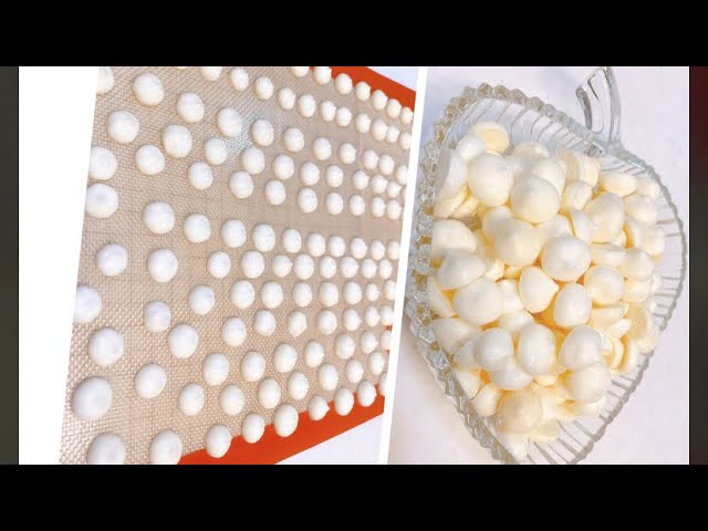 Bánh Men Sữa Chua giòn tan cho bé ăn dặm. ヨグルトビスケット離乳食用おやつの作り方。how to make yogurt cakes for babies