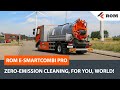 The electric ROM e-SmartCombi PRO | Jet Vac combi | Zero-Emission cleaning, for you, world!