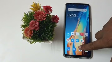 how to on Fingerprint sensor Shutter option in Tecno Pova 2