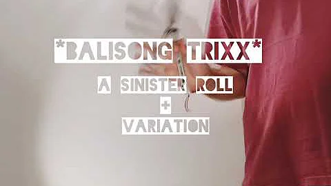 BALISONG: A Sinister Roll + Variation (Butterfly Knife Trick)