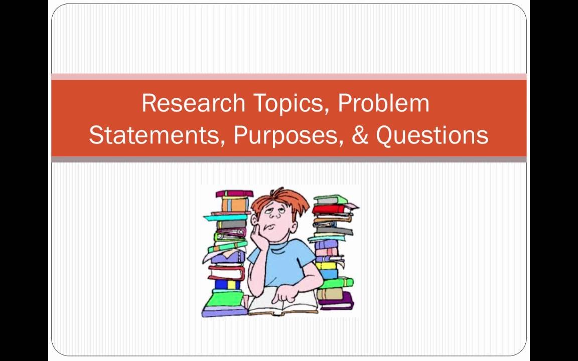 research topics problems