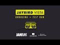 Jaybird vista   unboxing  tech specs  test run