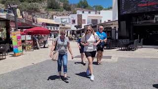 A walk through the Old Town Albufeira to O Manjar a great traditional Portuguese restaurant.