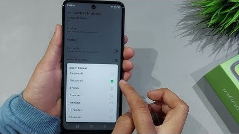How to chenge screen timeout in infinix hot 10/screen timeout kaise badle/screen timeout chenge