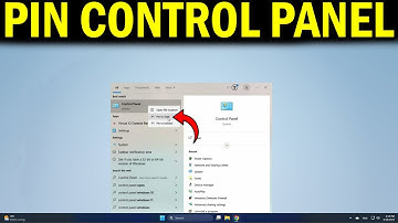 How To PIN Control Panel to Start Menu or Taskbar in Windows 11/10