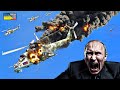 Moment horrible le f16 amricain dtruit les 5 hlicoptres russes mi24 les plus dangereux