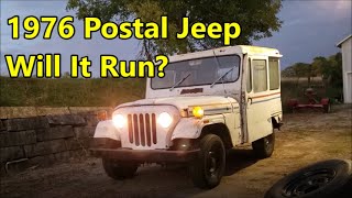 Will It Run & Drive? 1976 Postal Jeep Revival (Parked in the Woods for YEARS!)