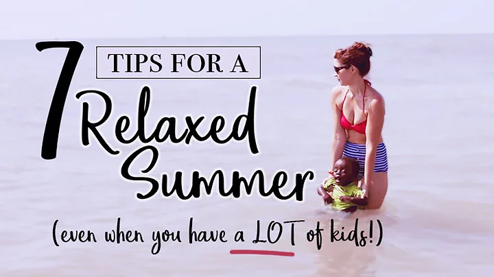 7 TIPS to have a RELAXED (1980's Style) SUMMER! Ev...