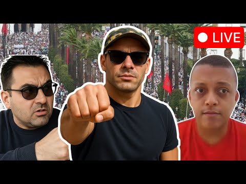 شاهد لايف طاكيشي و مصطفى عياشي يهرب بعد الزمط