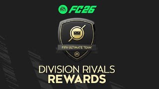 My first division rivals rewards on ea sports FC  it was good(ea sports FC 26  pack opening #2)