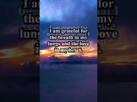 Beautiful Morning Affirmations