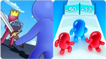 Join  Blob Clash 3d vs Giant Rush walkthrough Android iOS mobile Gameplay TBR78