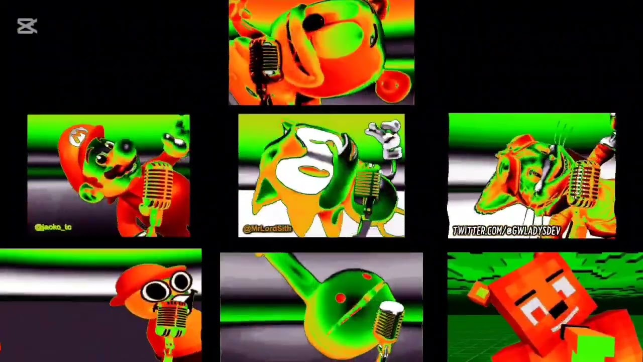 7 characters gummy bear effects for gummy view