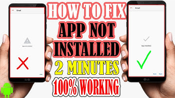 How to Fix APP NOT INSTALL Problem | App Not Installed Fix | Android