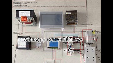 How To DIY COF ACF Bonding Machine | Electrical Wiring Diagram of Bonding Machine Controller Parts